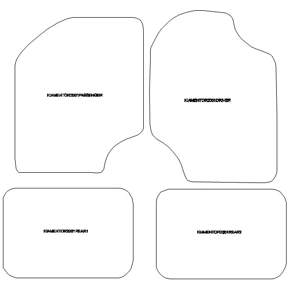 Kia Mentor 2 Car Mats